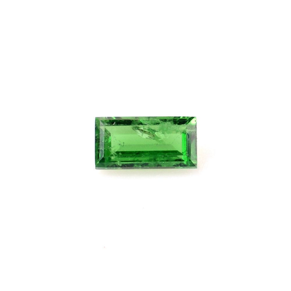 TSAVORITE CUT BAGUETTE (AA/HI) 4X2MM 0.13 Cts.