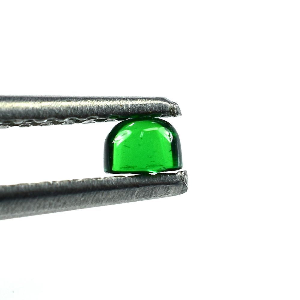 TSAVORITE PLAIN OVAL CAB 3.00X2.00 MM 0.15 CTS