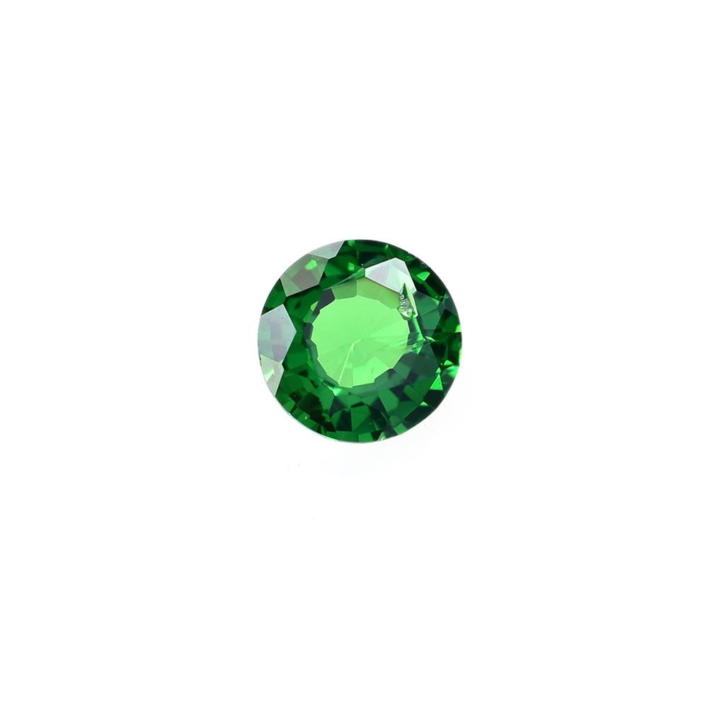 TSAVORITE STEP CUT ROUND (AAA)(SI) 4.50X4.50 MM 0.35 CTS