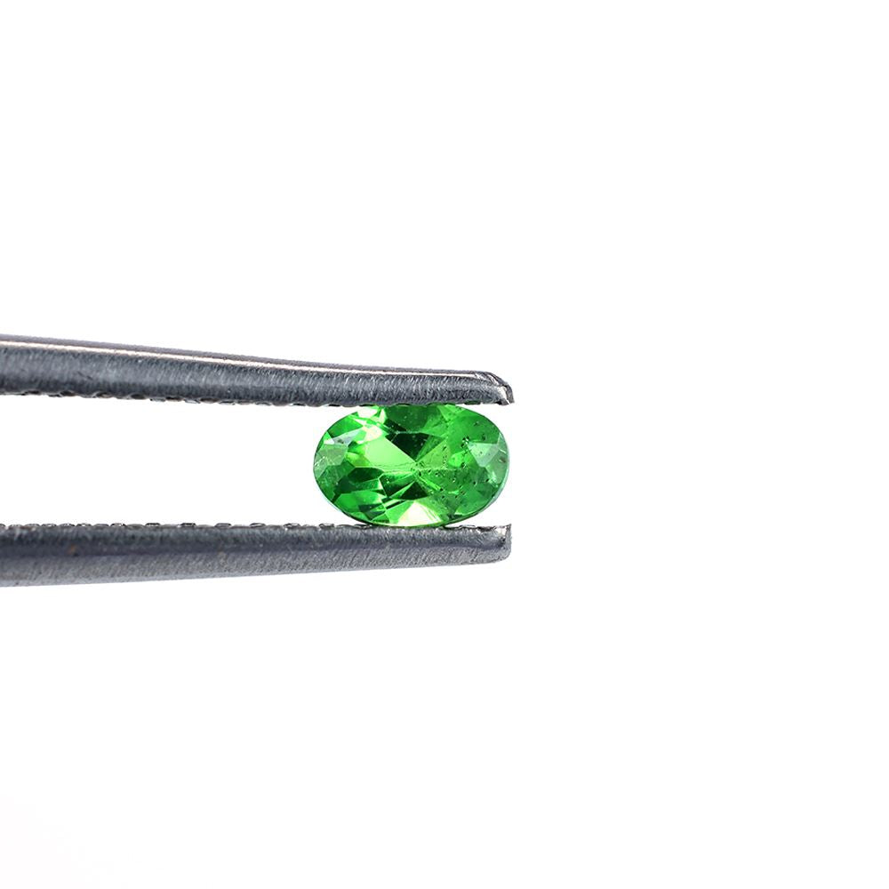 TSAVORITE CUT OVAL (AA)(HI) 4.50X3.00 MM 0.05 CTS