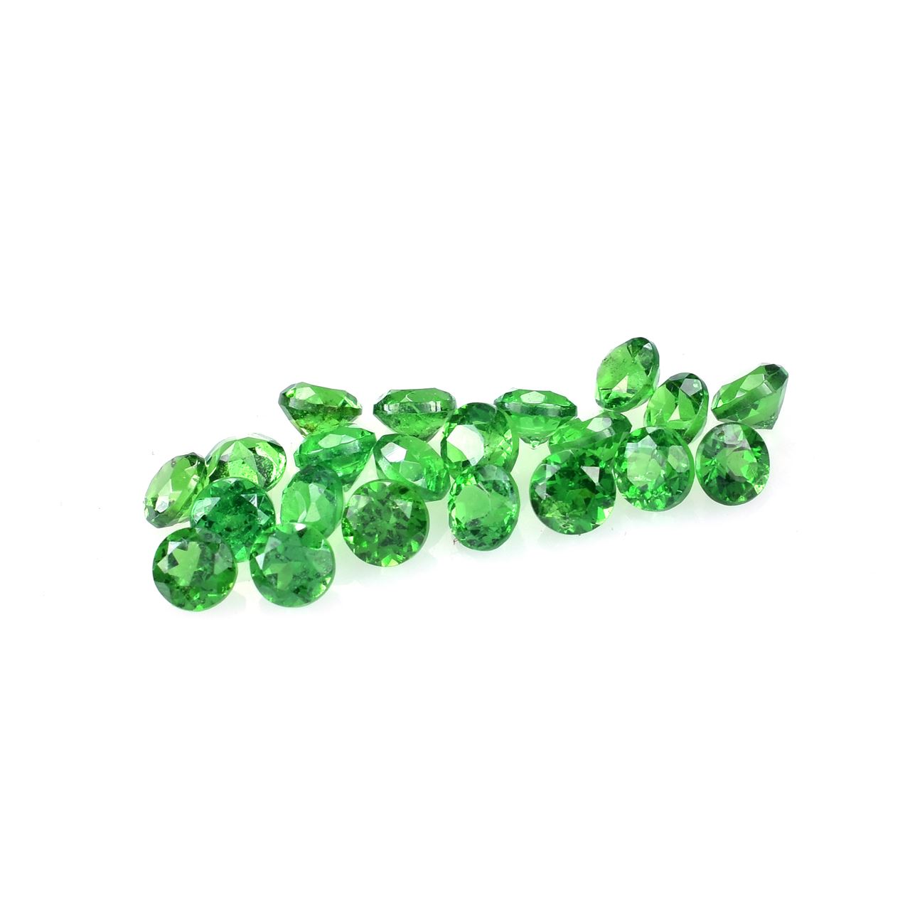 TSAVORITE CUT ROUND (AA)(HI) 3.00X3.00 MM 0.19 CTS
