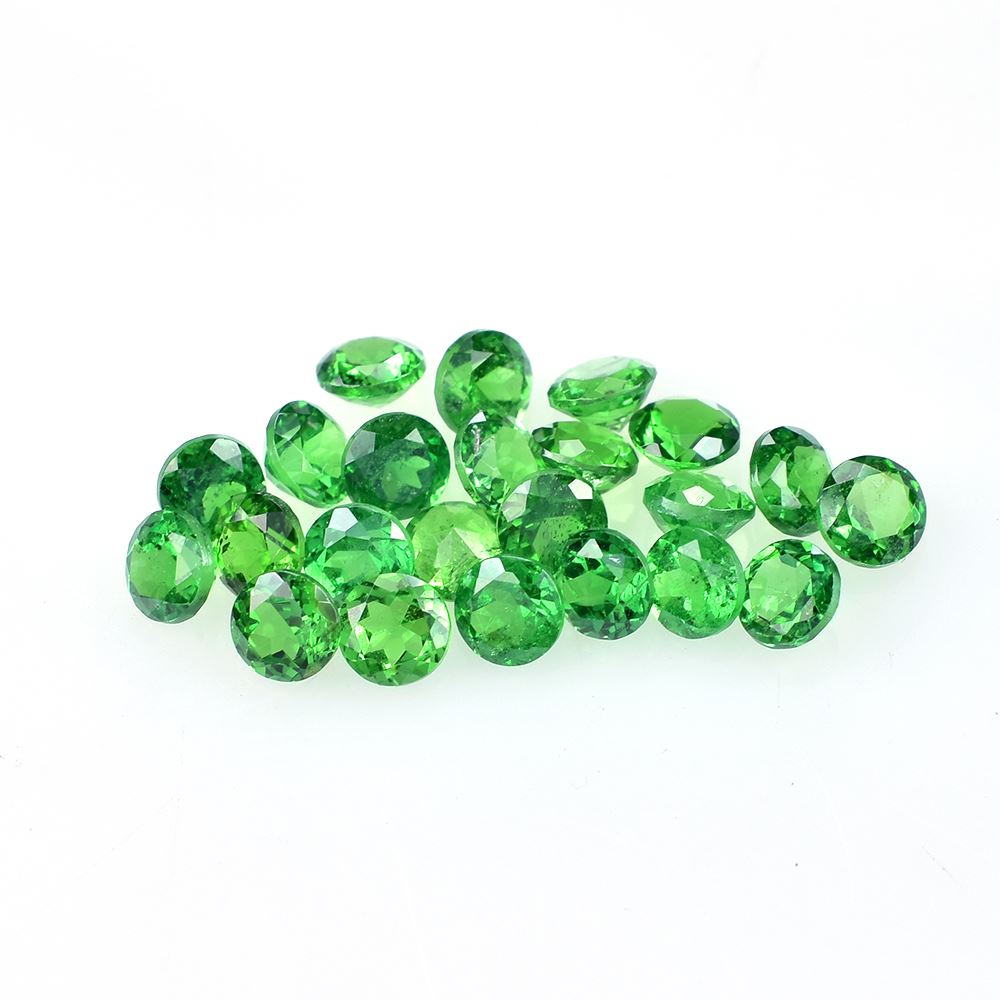 TSAVORITE CUT ROUND (AAA)(HI) 3.00X3.00 MM 0.15 CTS