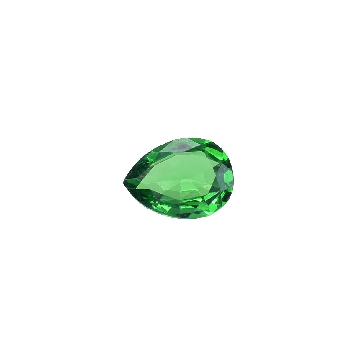 TSAVORITE STEP CUT PEAR (AAA)(CLEAN) 4.50X3.50 MM 0.23 CTS