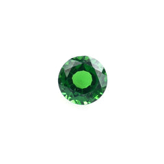 TSAVORITE STEP CUT ROUND (AAA)(CLEAN) 4.00X4.00 MM 0.18 CTS
