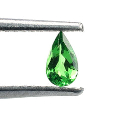 TSAVORITE CUT PEAR (AA)(SI) 5.00X3.00 MM 0.05 CTS