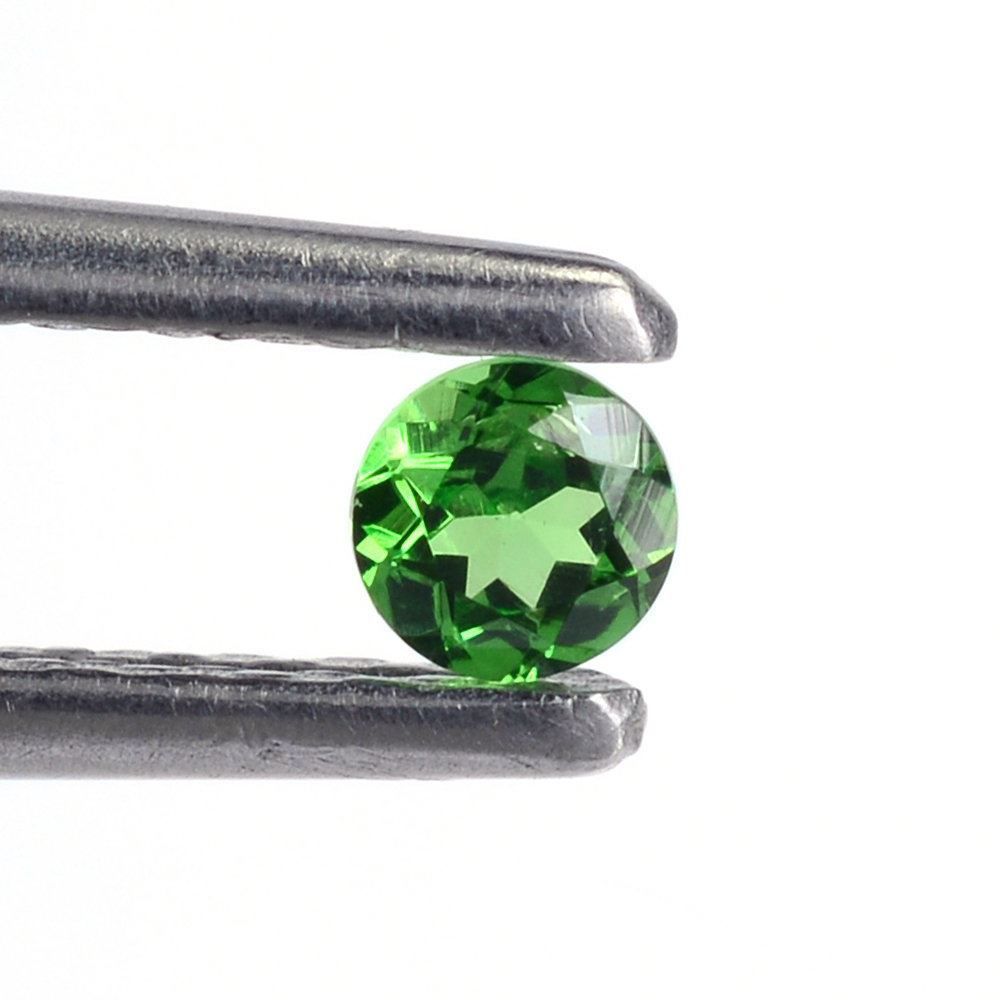 TSAVORITE CUT ROUND (AA/SI) 3MM 0.14 Cts.