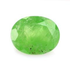 MILKY TSAVORITE GARNET CUT OVAL 10X8MM 2.70 Cts.