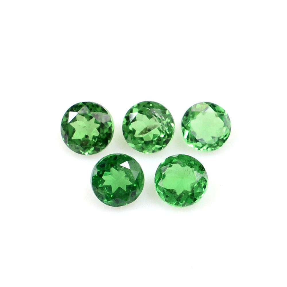 TSAVORITE CUT ROUND (AA/SI) 3MM 0.13 Cts.