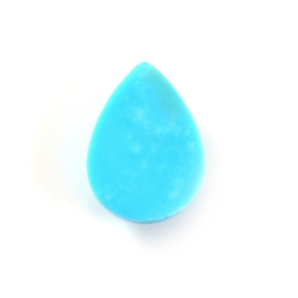 SLEEPING BEAUTY TURQUOISE PEAR CAB 14X10MM 4.38 Cts.
