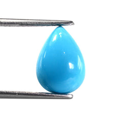 SLEEPING BEAUTY TURQUOISE PEAR CAB 14X10MM 4.38 Cts.