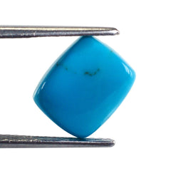 SLEEPING BEAUTY TURQUOISE CUSHION CAB 12X10MM 5.20 Cts.