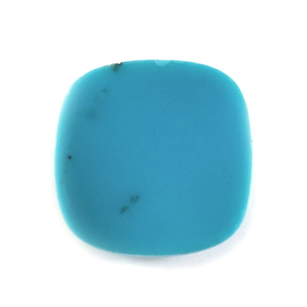 SLEEPING BEAUTY TURQUOISE CUSHION CAB 11MM 4.75 Cts.