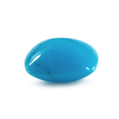 SLEEPING BEAUTY TURQUOISE PLAIN LENTIL CUSHION 11MM 4.65 Cts.