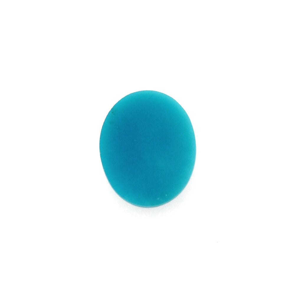 SLEEPING BEAUTY TURQUOISE OVAL CAB 10X8MM 2.20 Cts.