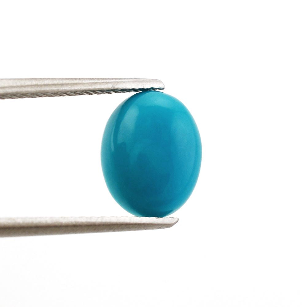 SLEEPING BEAUTY TURQUOISE OVAL CAB 10X8MM 2.20 Cts.