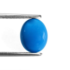SLEEPING BEAUTY TURQUOISE OVAL CAB 10X8MM 2.48 Cts.
