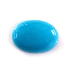 SLEEPING BEAUTY TURQUOISE OVAL CAB 14X10MM 5.38 Cts.