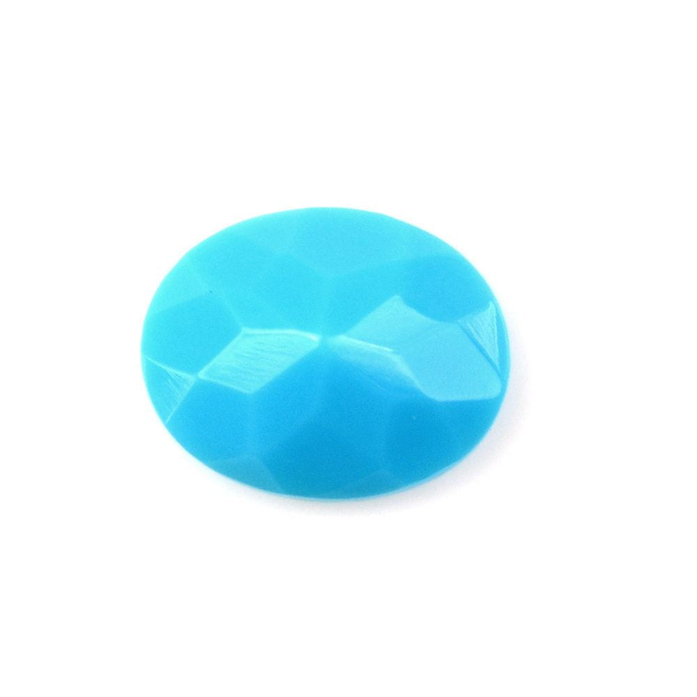 SLEEPING BEAUTY TURQUOISE CUT OVAL 10X8MM 1.73 Cts.
