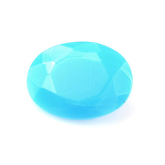 SLEEPING BEAUTY TURQUOISE CUT OVAL 16X12MM 6.70 Cts.