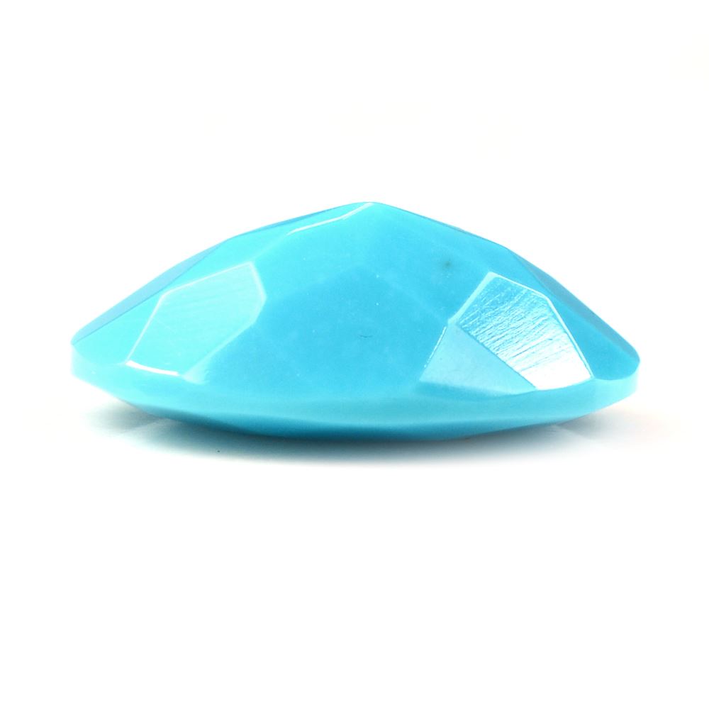 SLEEPING BEAUTY TURQUOISE CUT OVAL 16X12MM 6.70 Cts.