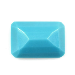 SLEEPING BEAUTY TURQUOISE CUT OCTAGON 12X8MM 3.45 Cts.
