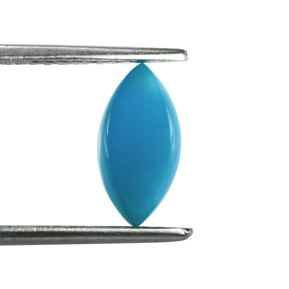 SLEEPING BEAUTY TURQUOISE MARQUISE CAB 12X6MM 1.71 Cts.
