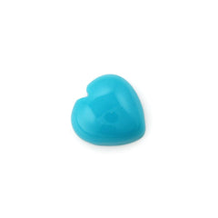 SLEEPING BEAUTY TURQUOISE HEART CAB 9MM 2.40 Cts.