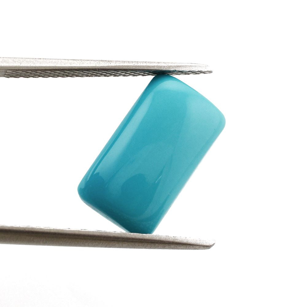 SLEEPING BEAUTY TURQUOISE CUSHION CAB 14X8MM 3.90 Cts.