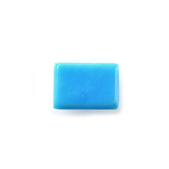 SLEEPING BEAUTY TURQUOISE PLAIN RECTANGLE CAB (AAA) 7 X 5 MM 0.67 Cts.