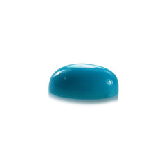 SLEEPING BEAUTY TURQUOISE PLAIN OVAL CAB (AAA) 8.00X6.00 MM 1.10 Cts.