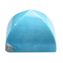 SLEEPING BEAUTY TURQUOISE PYRAMID SQUARE CAB 10MM 5.78 Cts.