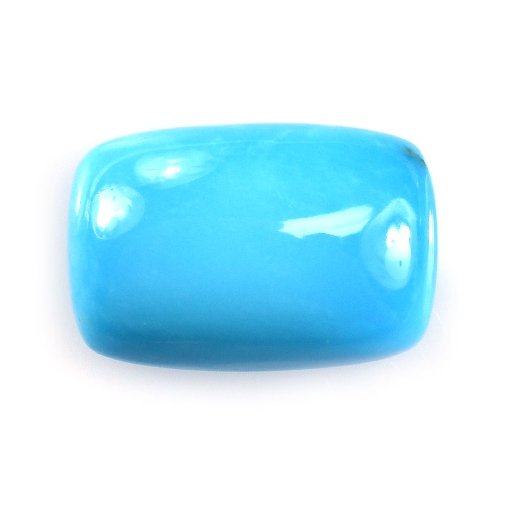 SLEEPING BEAUTY TURQUOISE PLAIN CUSHION CAB (AA) 12.00X8.00 MM 3.23 Cts.