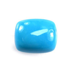 SLEEPING BEAUTY TURQUOISE PLAIN CUSHION CAB (AA) 10 X 8 MM 2.76 Cts.