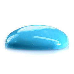 SLEEPING BEAUTY TURQUOISE PLAIN CUSHION CAB (AA) 17.50 X 17.50 MM 10.82 Cts.