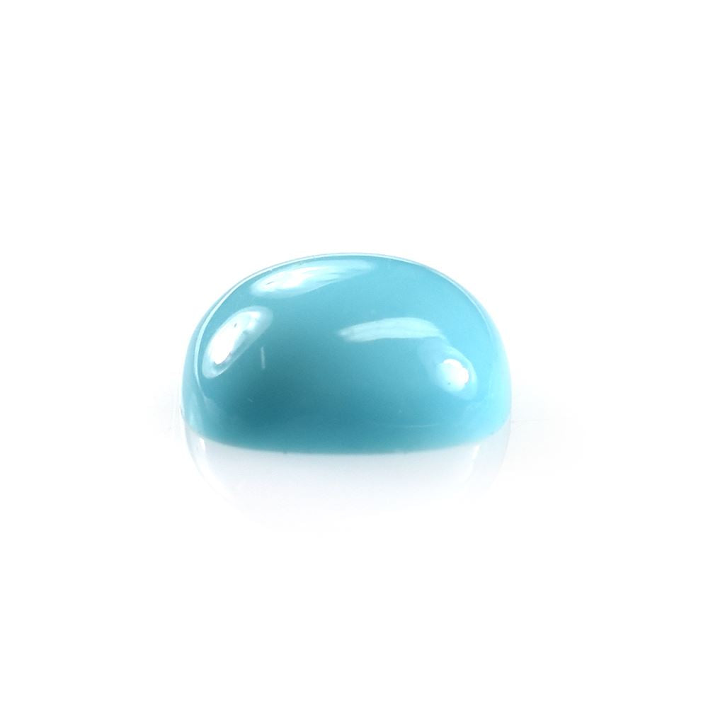 SLEEPING BEAUTY TURQUOISE PLAIN CUSHION CAB (A) 7 X 7 MM 1.01 Cts.