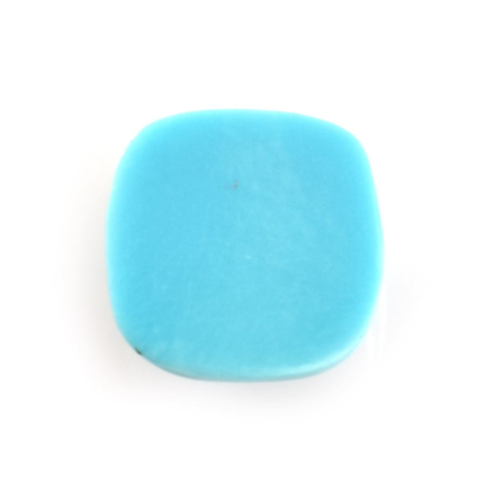 SLEEPING BEAUTY TURQUOISE PLAIN CUSHION CAB (A) 9 X 9 MM 2.15 Cts.