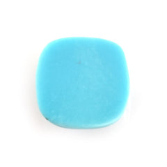 SLEEPING BEAUTY TURQUOISE PLAIN CUSHION CAB (A) 9 X 9 MM 2.15 Cts.