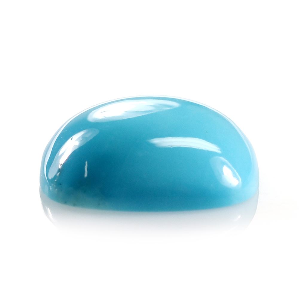 SLEEPING BEAUTY TURQUOISE PLAIN CUSHION CAB (AA) 17 X 17 MM 13.18 Cts.