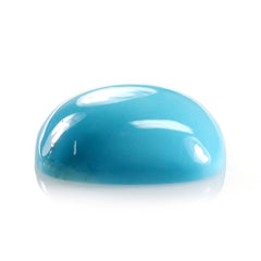 SLEEPING BEAUTY TURQUOISE PLAIN CUSHION CAB (AA) 17 X 17 MM 13.18 Cts.