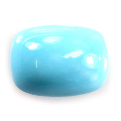 SLEEPING BEAUTY TURQUOISE PLAIN CUSHION CAB (A) 14.50 X 10.50 MM 5.25 Cts.