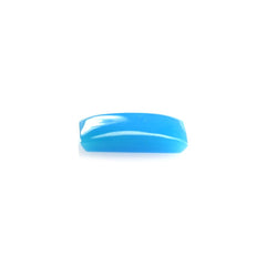 SLEEPING BEAUTY TURQUOISE PLAIN RECTANGLE CAB (SPECIAL) 7 X 5 MM 0.7 Cts.