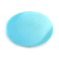 SLEEPING BEAUTY TURQUOISE PLAIN OVAL CAB (A) 16 X 12 MM 4.97 Cts.