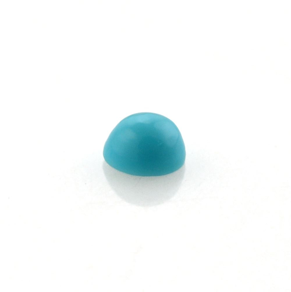 SLEEPING BEAUTY TURQUOISE ROUND CAB (BLUE GREEN/AAA) 2.50MM 0.08 Cts.