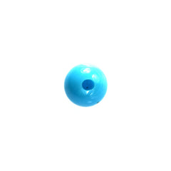 SLEEPING BEAUTY TURQUOISE PLAIN BALL (AAA) 3 MM (FULL DRILL - 0.60 MM) 0.21 Cts.