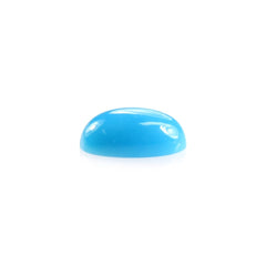 SLEEPING BEAUTY TURQUOISE PLAIN OVAL CAB (AAA) 6 X 4 MM 0.41 Cts.