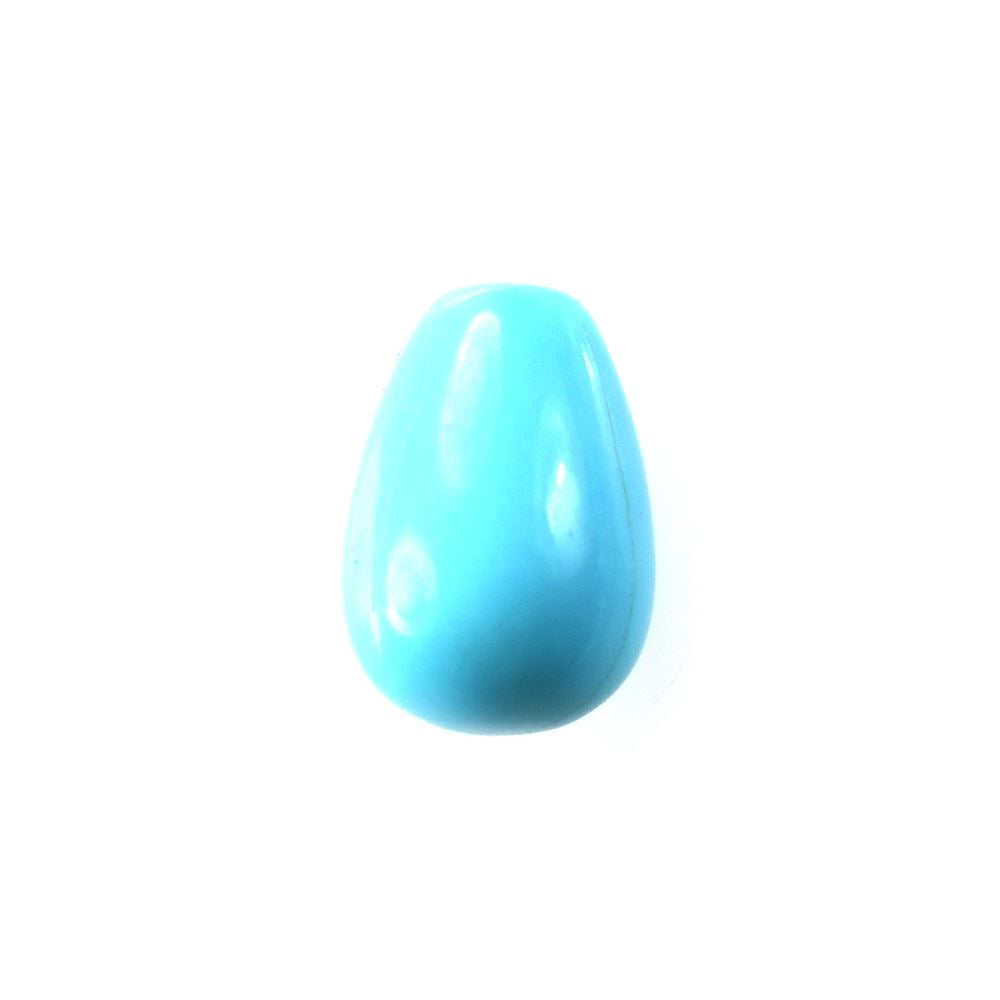 SLEEPING BEAUTY TURQUOISE PLAIN DROPS (A) 7.00X5.00 MM H/D - 0.80 MM 1.06 Cts.