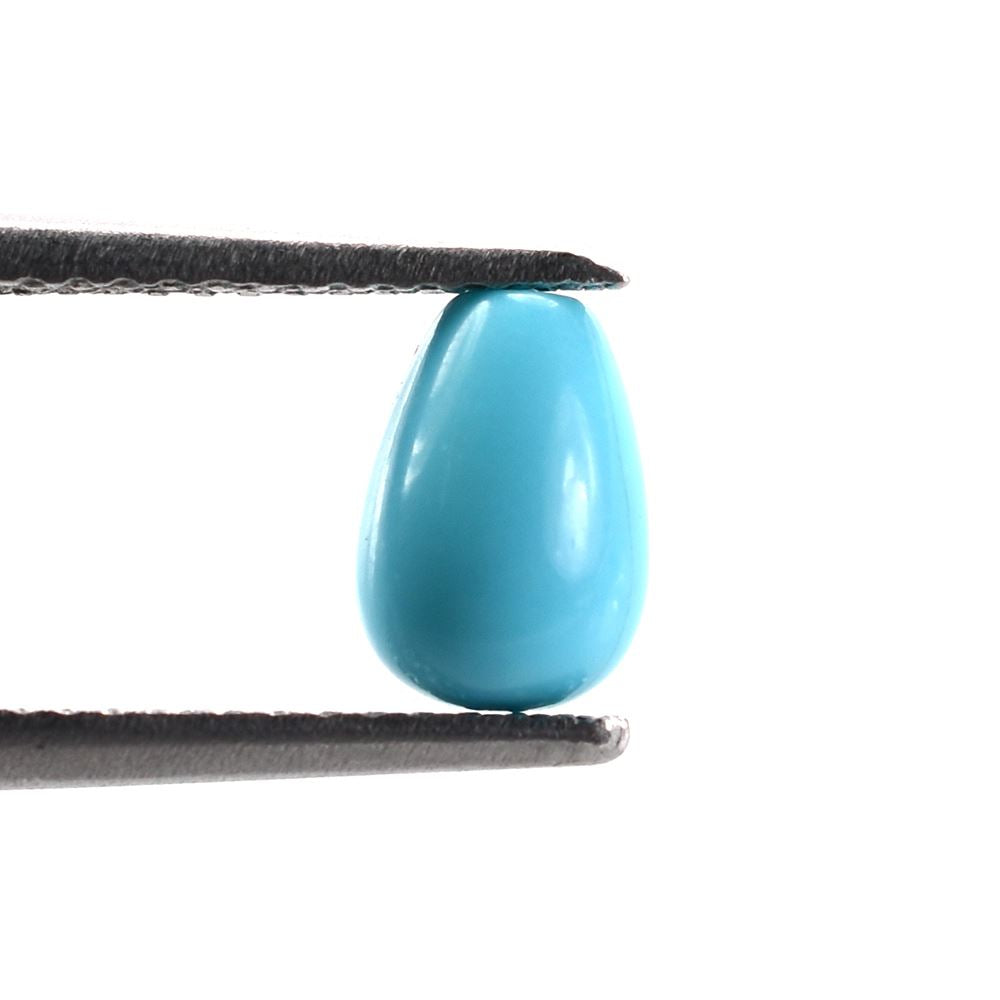 SLEEPING BEAUTY TURQUOISE PLAIN DROPS (A) 7.00X5.00 MM H/D - 0.80 MM 1.06 Cts.
