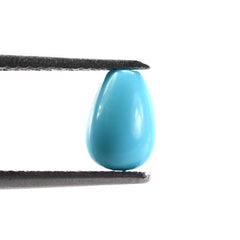 SLEEPING BEAUTY TURQUOISE PLAIN DROPS (A) 7.00X5.00 MM H/D - 0.80 MM 1.06 Cts.