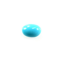 SLEEPING BEAUTY TURQUOISE PLAIN OVAL CAB (AA) 4.50 X 3 MM 0.13 Cts.