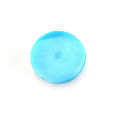 SLEEPING BEAUTY TURQUOISE PLAIN ROUND CAB (AA/CLEAN) 9 X 9 MM 2.20 Cts.